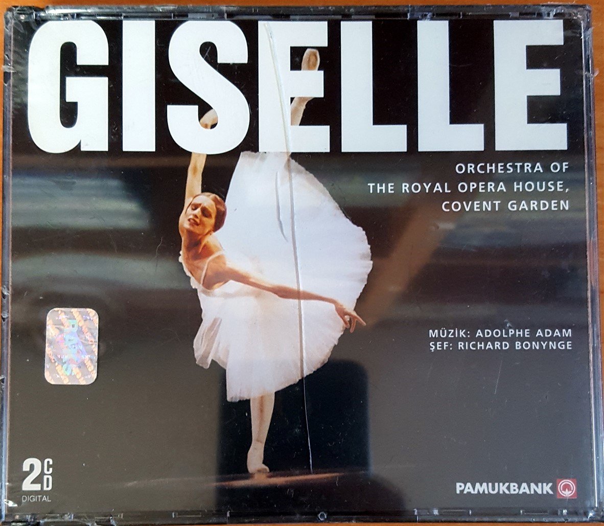 ADOLPHE ADAM - GISELLE / ORCHESTRA OF THE ROYAL OPERA HOUSE, COVENT GARDEN / PAMUKBANK PROMO 2CD SIFIR