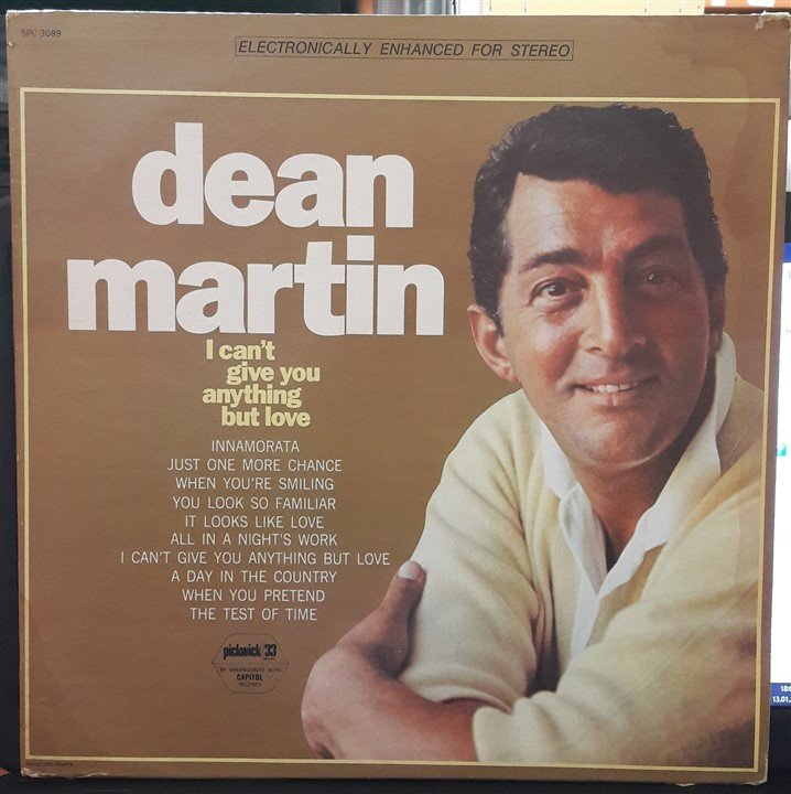 DEAN MARTIN - I CAN'T GIVE YOU ANYTHING BUT LOVE - 2.EL PLAK