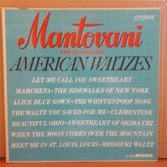 MANTOVANI - AMERICAN WALTZES - LP 2.EL PLAK
