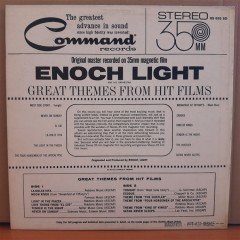 ENOCH LIGHT - GREAT THEMES FROM HITS FILMS (1962) - LP 2.EL PLAK