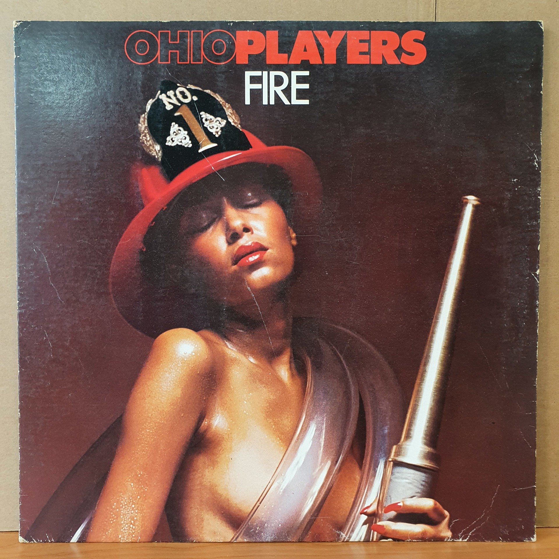 OHIO PLAYERS - FIRE (1974) - LP 2.EL PLAK