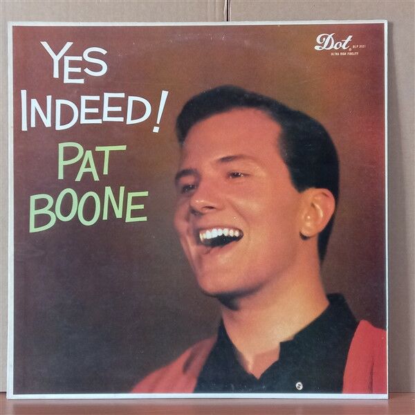 PAT BOONE – YES INDEED! (1958) - LP 2.EL PLAK