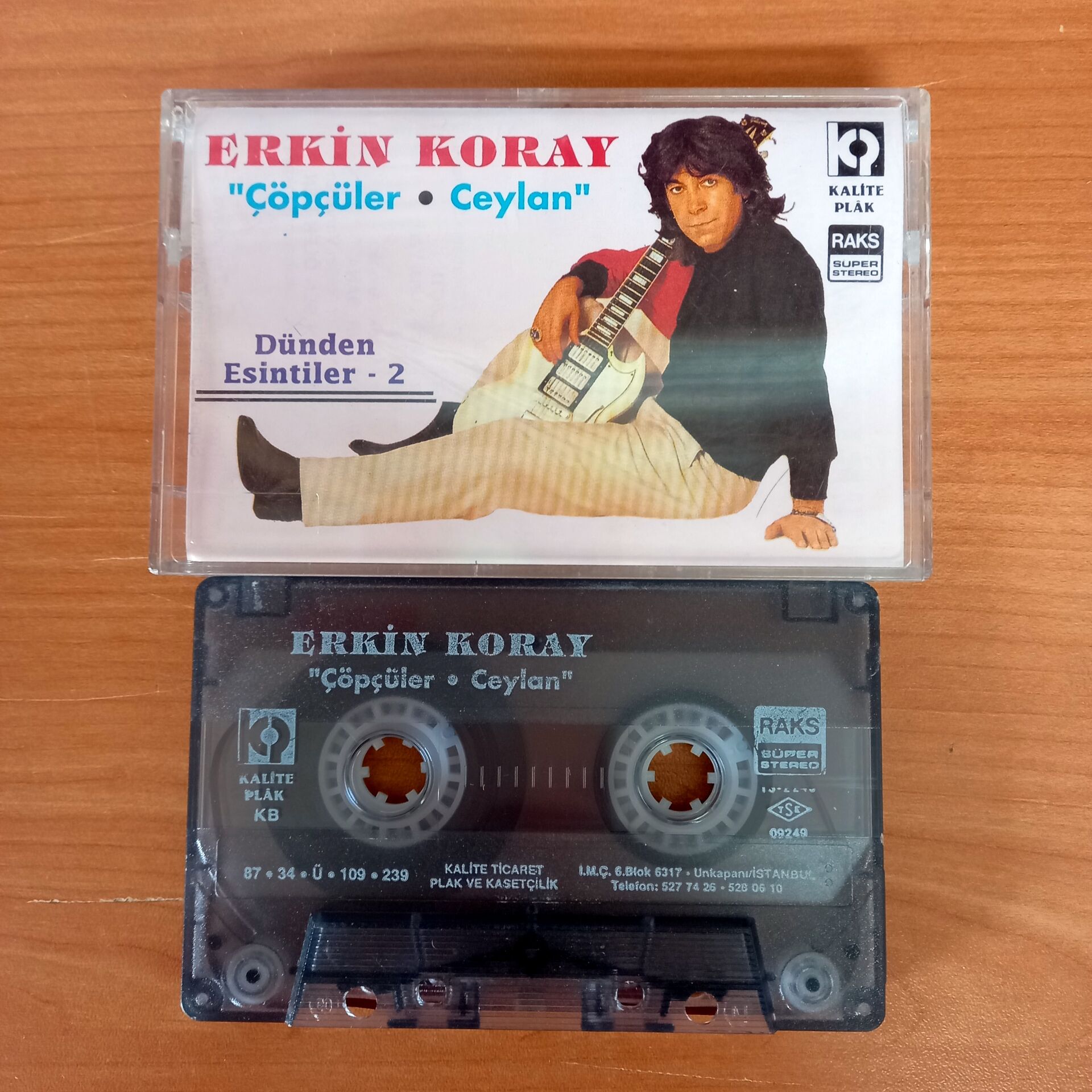 ERKİN KORAY - ÇÖPÇÜLER / CEYLAN - KASET 2.EL