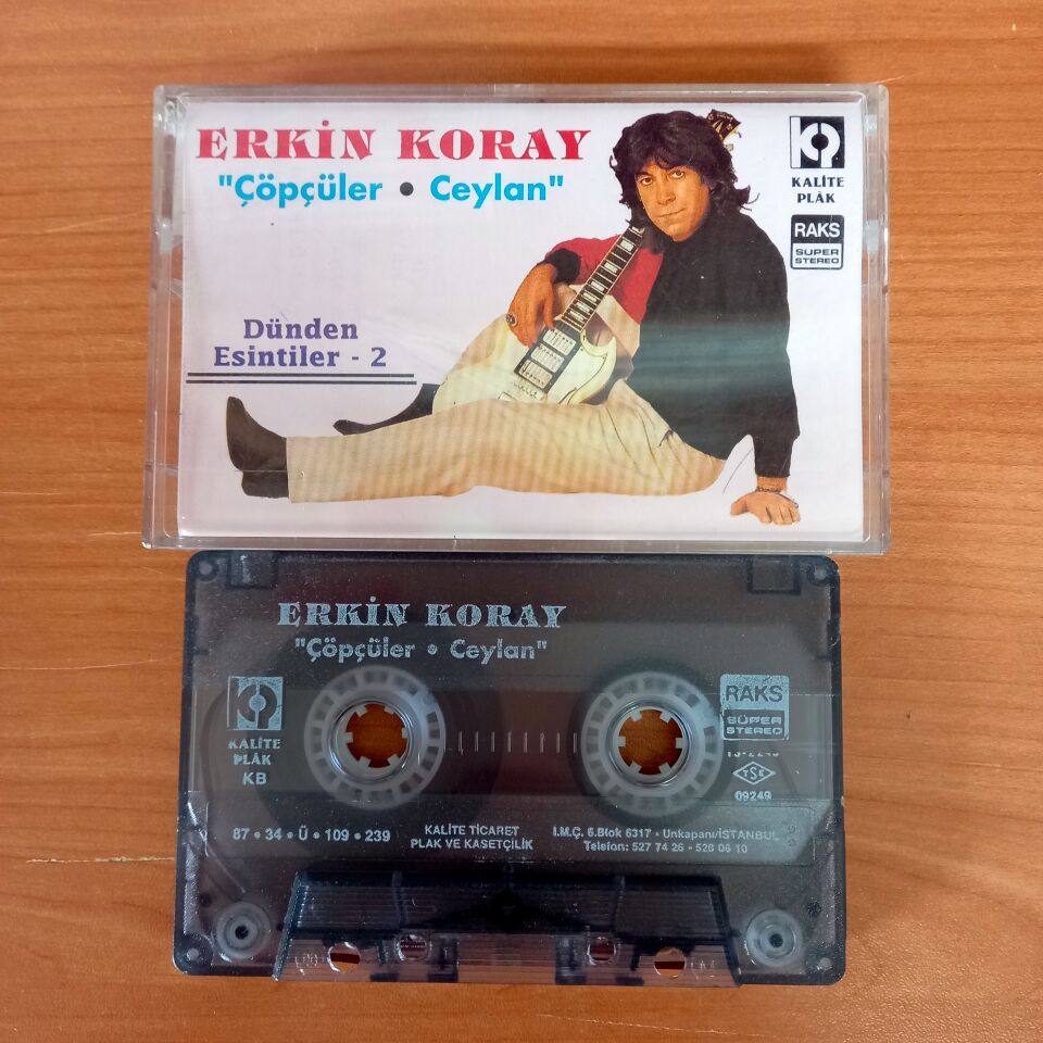 ERKİN KORAY - ÇÖPÇÜLER / CEYLAN - KASET 2.EL