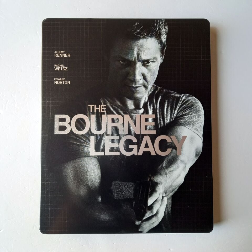THE BOURNE LEGACY - MATT DAMON, RACHEL WAISZ, EDWARD NORTON - YÖN.: TONY GILROY - BLU-RAY STEELBOOK METAL KUTU 2.EL