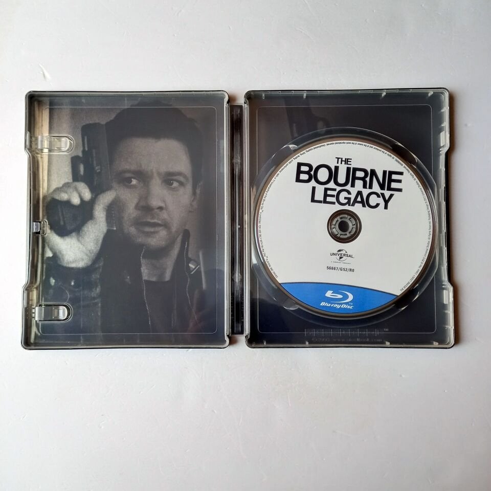 THE BOURNE LEGACY - MATT DAMON, RACHEL WAISZ, EDWARD NORTON - YÖN.: TONY GILROY - BLU-RAY STEELBOOK METAL KUTU 2.EL