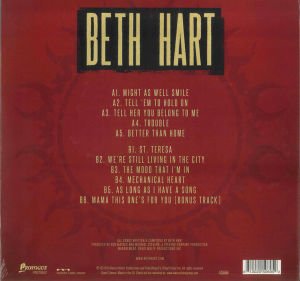 BETH HART - BETTER THAN HOME (2015) - LP COLOURED 2022 EDITION SIFIR PLAK