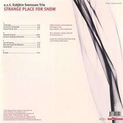 ESBJORN SVENSSON TRIO E.S.T - STRANGE PLACE FOR SNOW (2002) - 2LP ACT 180GR 2018 EDT SIFIR PLAK