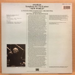 DVORAK SYMPHONY NO.9 LONDON PHIL. ROSTROPOVICH 2.EL PLAK