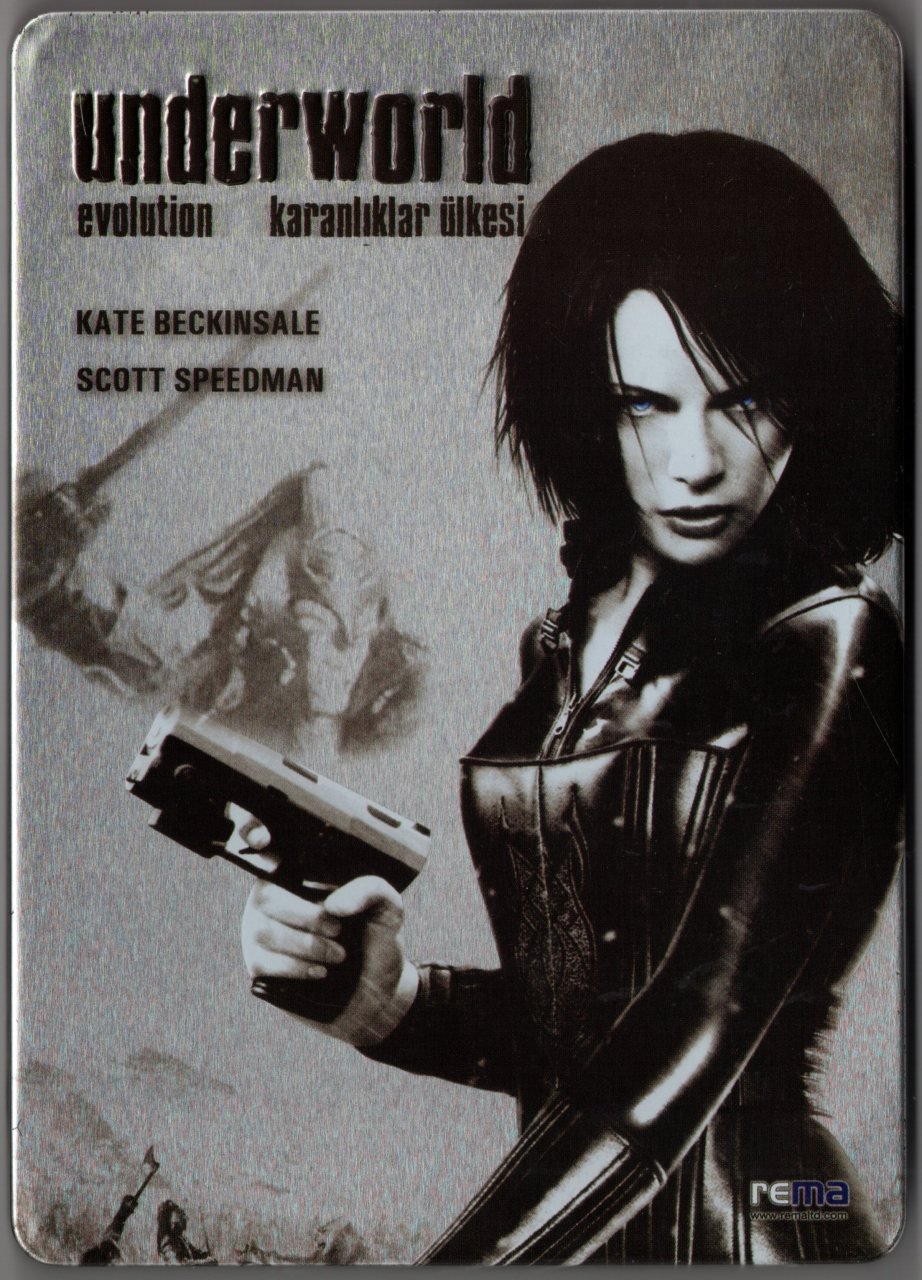 UNDERWORLD EVOLUTION - KARANLIKLAR ÜLKESİ EVRİM - KATE BECKINSALE - METAL KUTU DVD 2.EL