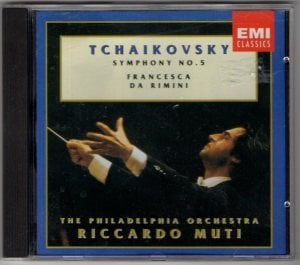 TCHAIKOVSKY: SYMPHONY NO.5, PHILADELPHIA ORCHESTRA, RICARDO MUTI - CD 2.EL