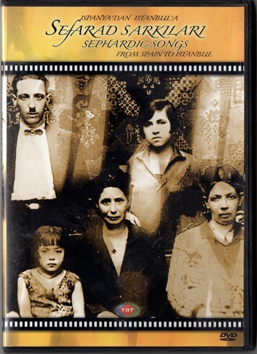 SEFARAD ŞARKILARI - SEPHARDIC SONGS FROM SPAIN TO ISTANBUL - TRT - MİHRİBAN TANIK - DVD 2.EL