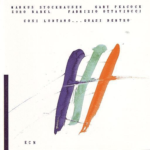 MARKUS STOCKHAUSEN GARY PEACOCK COSI LONTANO..QUASI DENTRO (1989) LP ECM RECORDS SIFIR