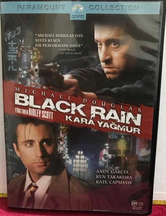 KARA YAĞMUR - BLACK RAIN - MICHAEL DOUGLAS - ANDY GARCIA - RIDLEY SCOTT - DVD SIFIR