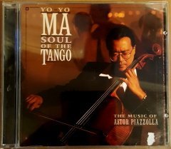 YO-YO MA - SOUL OF THE TANGO / MUSIC OF PIAZZOLLA (1997) - CD ÇELLO TANGO KİTAPÇIĞI HAFİF DEFOLU 2.EL