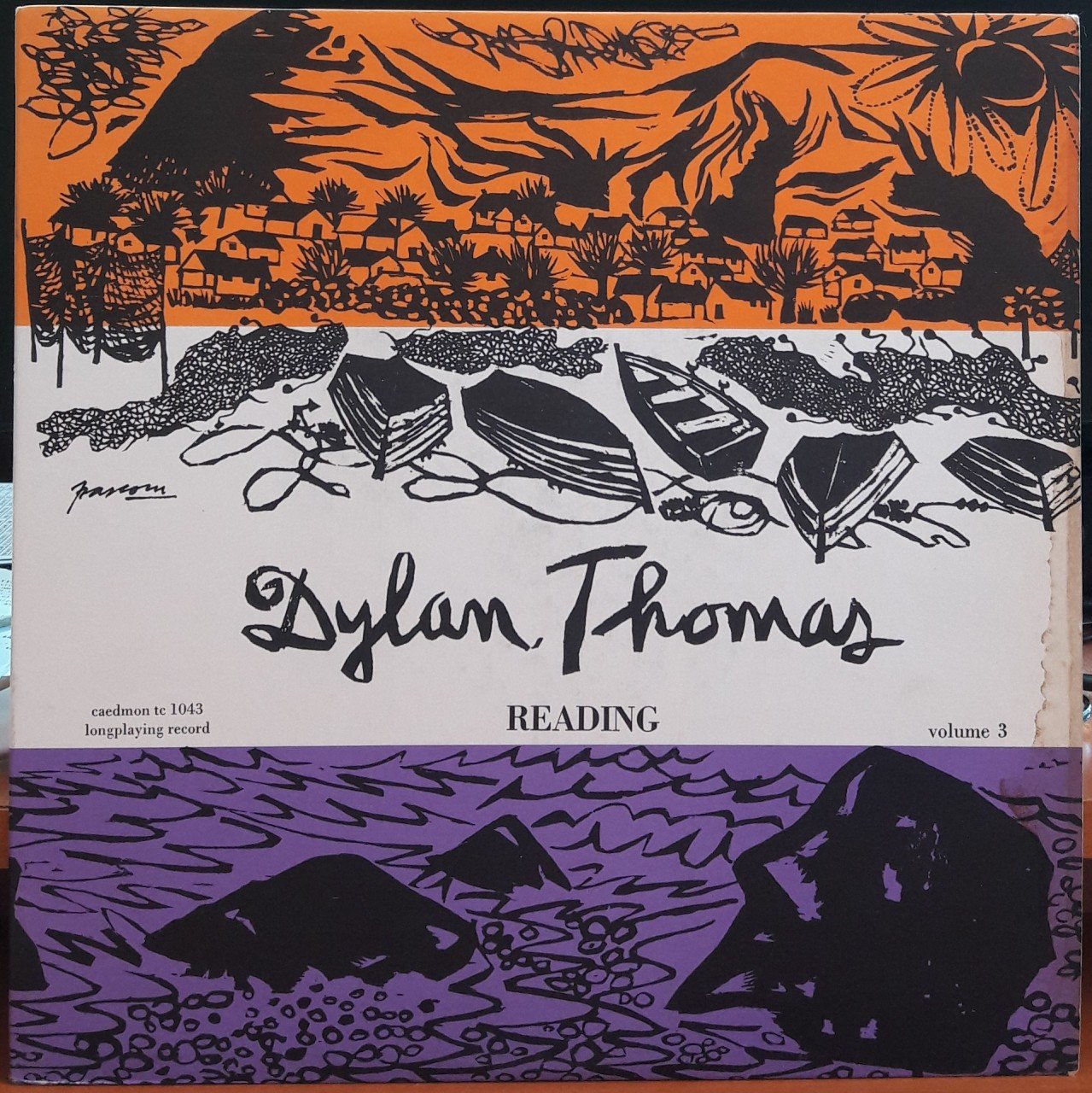 DYLAN THOMAS - READING - PLAK 2.EL