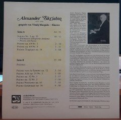 SCRIABIN: POÈMES, VITALIJ MARGULIS - PLAK 2.EL