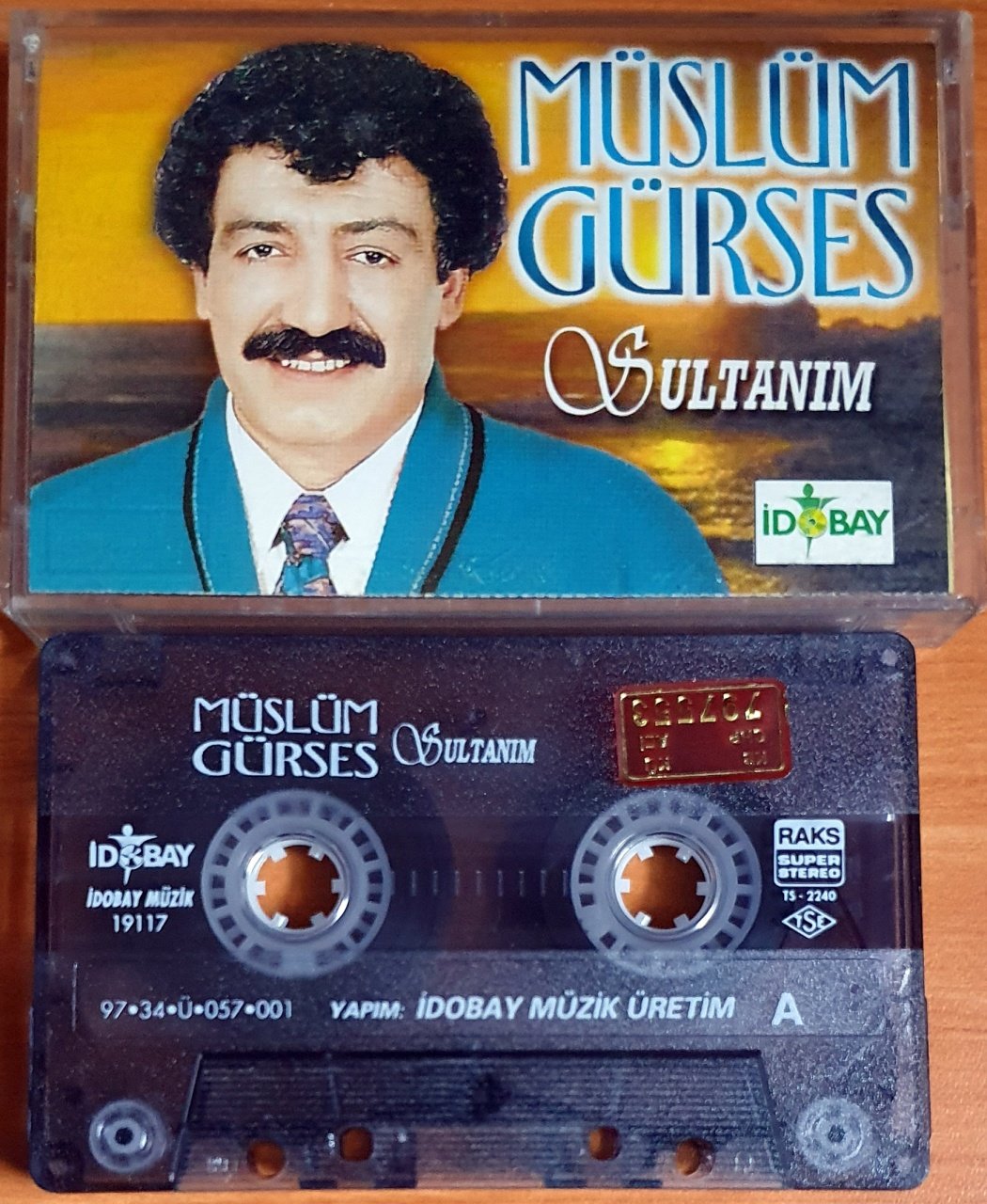 MÜSLÜM GÜRSES - SULTANIM (1997) - KASET İDOBAY 2.EL