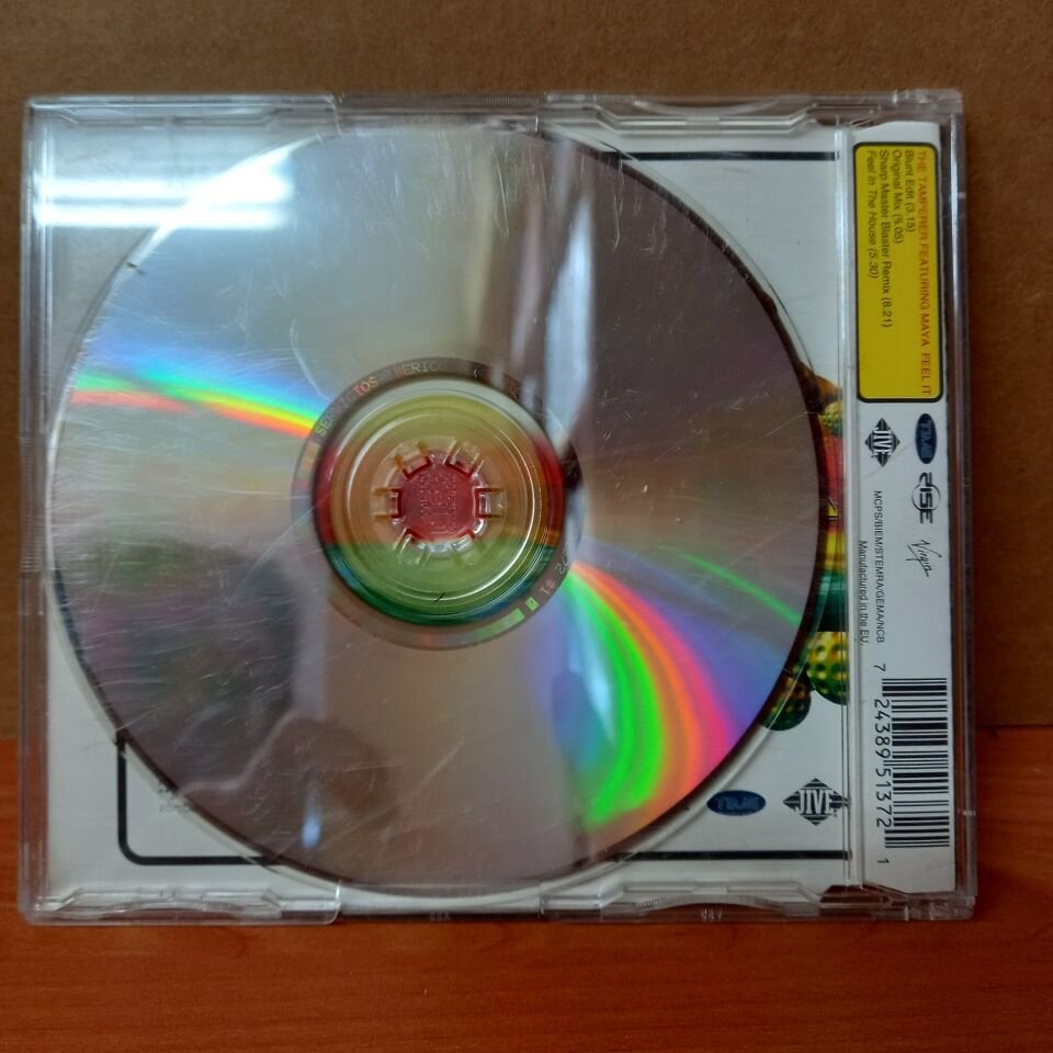 THE TAMPERER FEATURING MAYA - FEEL IT (1998) - CD SINGLE 2.EL
