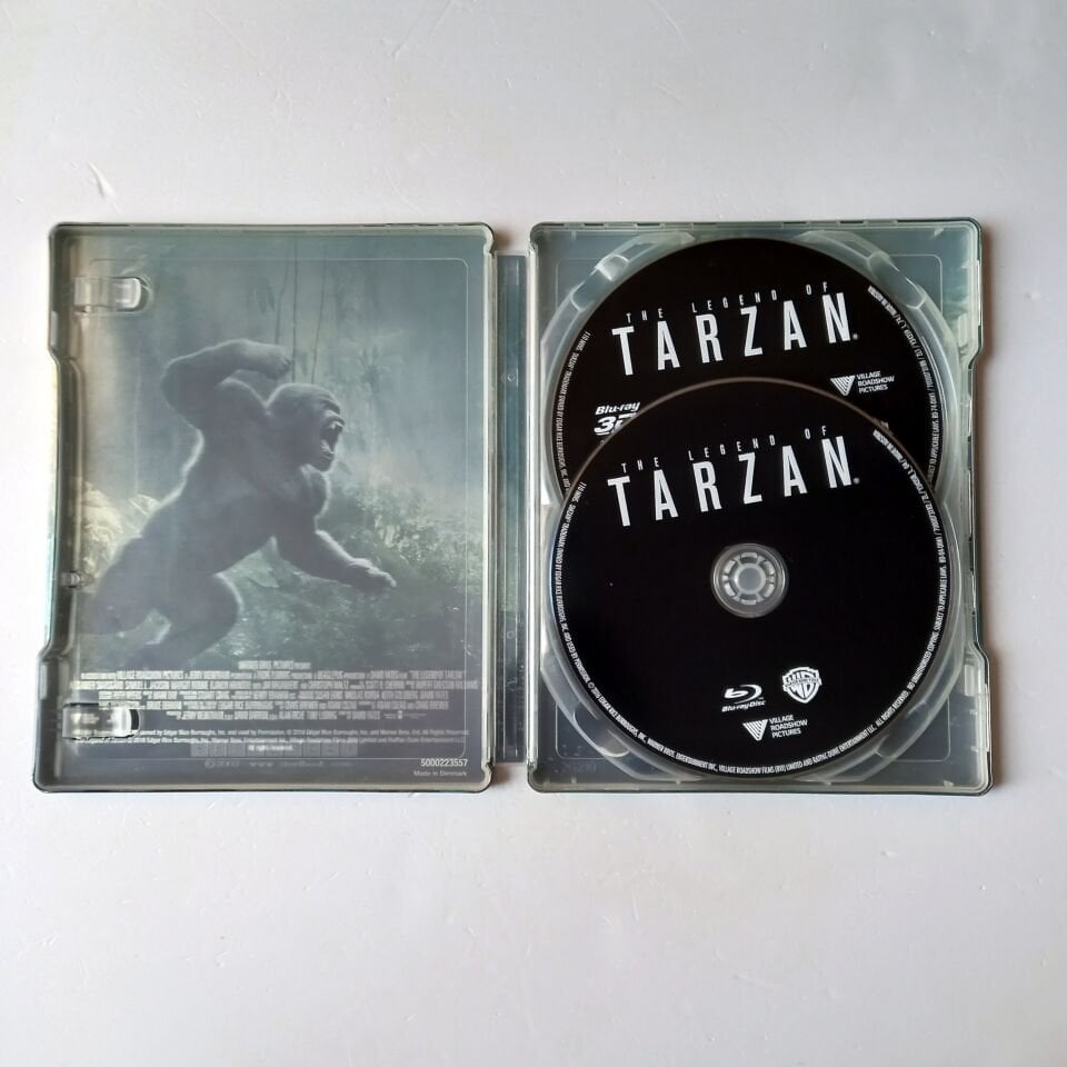 THE LEGEND OF TARZAN - ALEXANDER SKARSGARD, MARGOT ROBBIE - YÖN.: DAVID YATES - 2BLU-RAY STEELBOOK METAL KUTU 2.EL