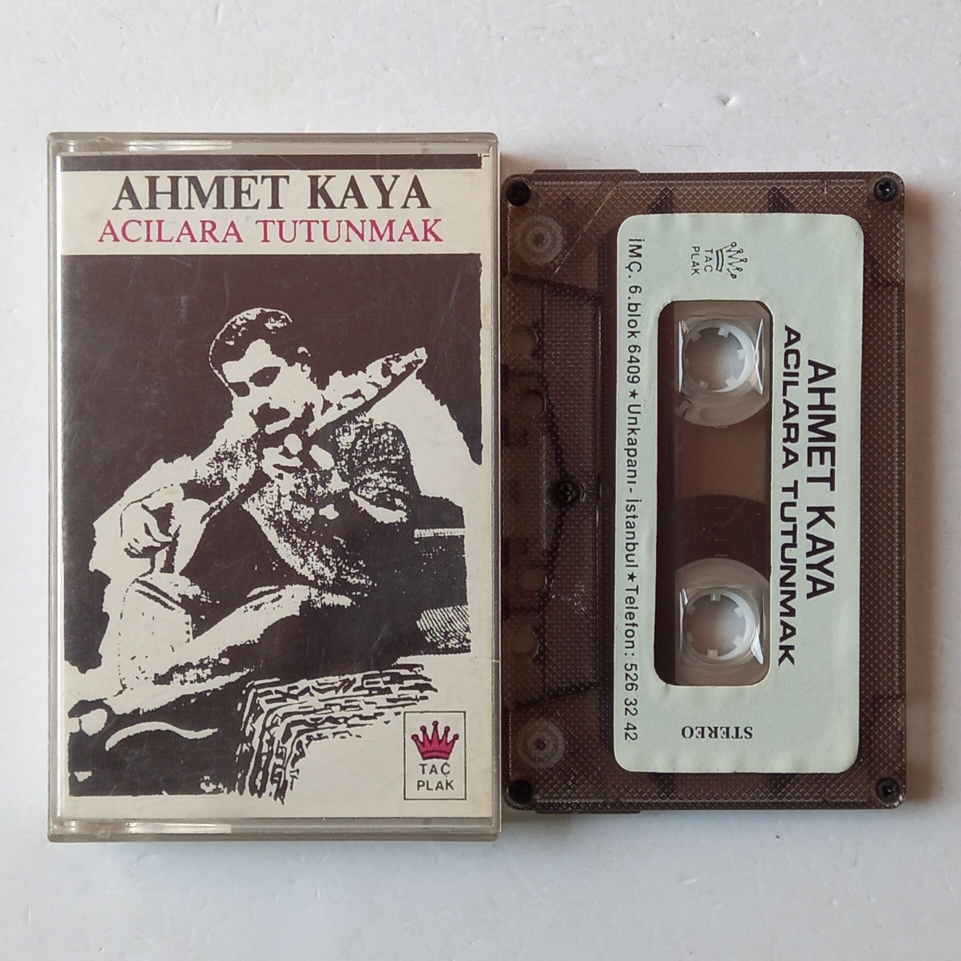 AHMET KAYA - ACILARA TUTUNMAK - KASET 2.EL