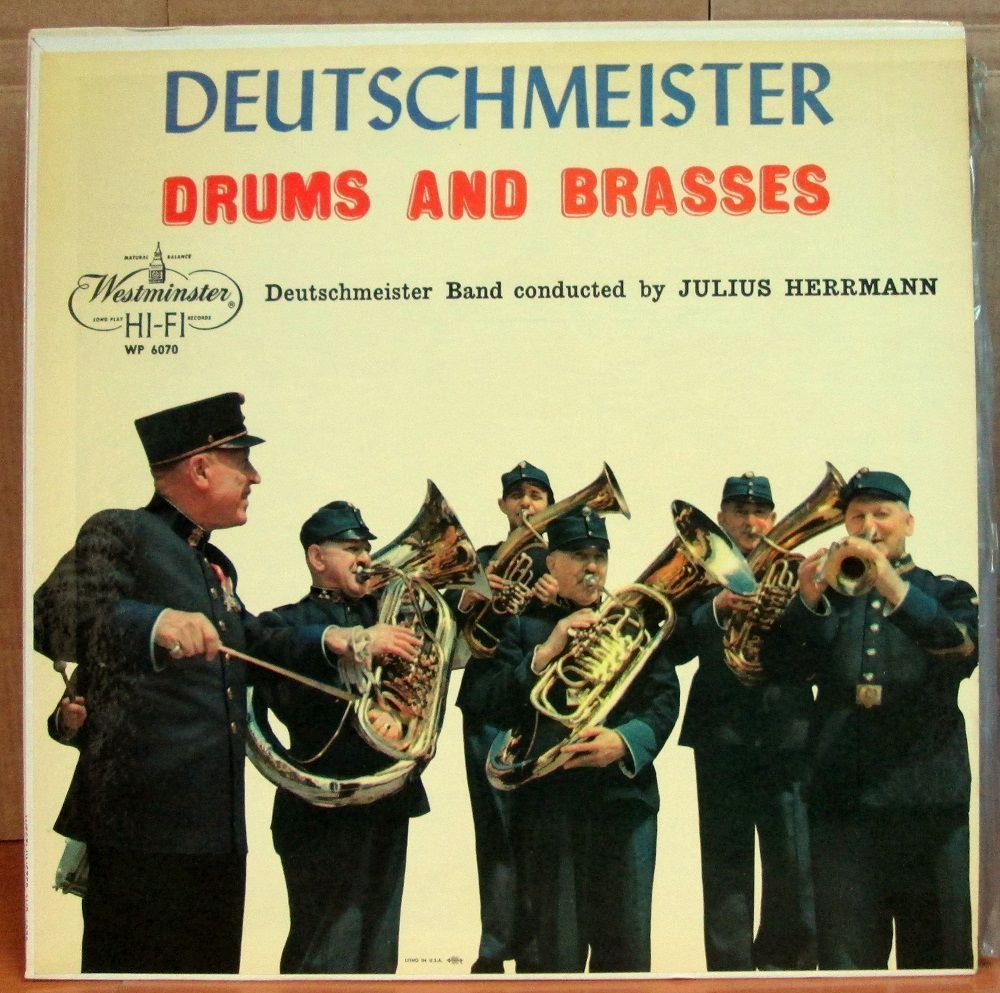 DEUTSCHMEISTER DRUM AND BRASSES - LP 2.EL