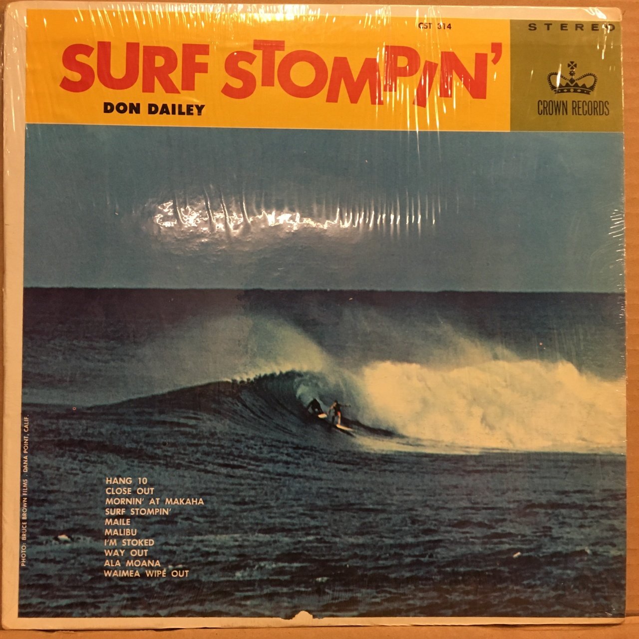 DON DAILEY - SURF STOMPIN (1963) 2.EL PLAK