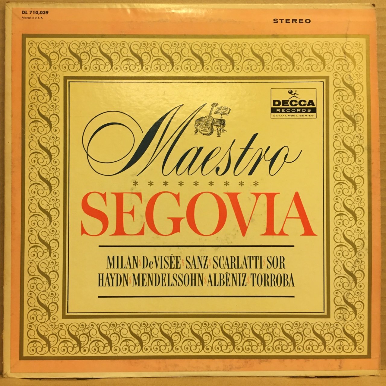 ANDRES SEGOVIA - MAESTRO 2.EL PLAK