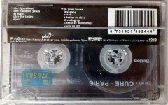 CURE - PARIS (1993) YONCA CASSETTE MADE IN TURKEY ''NEW''