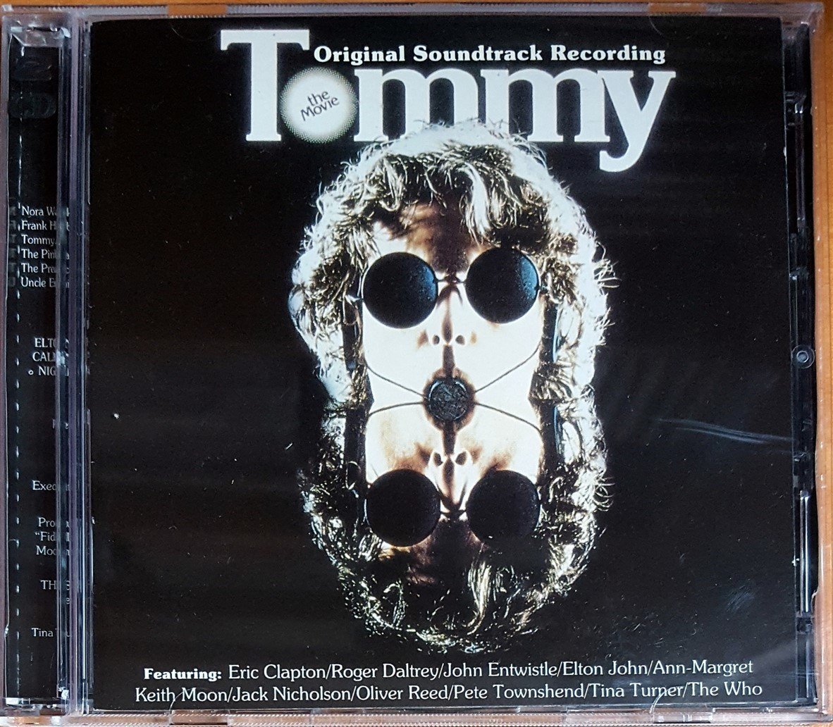 TOMMY SOUNDTRACK / THE WHO, ERIC CLAPTON, ELTON JOHN, TINA TURNER (1975) 1993 POLYDOR 2CD 2.EL