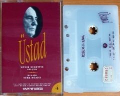 ÜSTAD / MÜNİR NURETTİN SELÇUK 4 / KLASİK TÜRK MÜZİĞİ - KASET YAPI KREDİ 2.EL