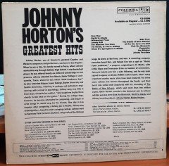 JOHNNY HORTON - GREATEST HITS - PLAK 2.EL