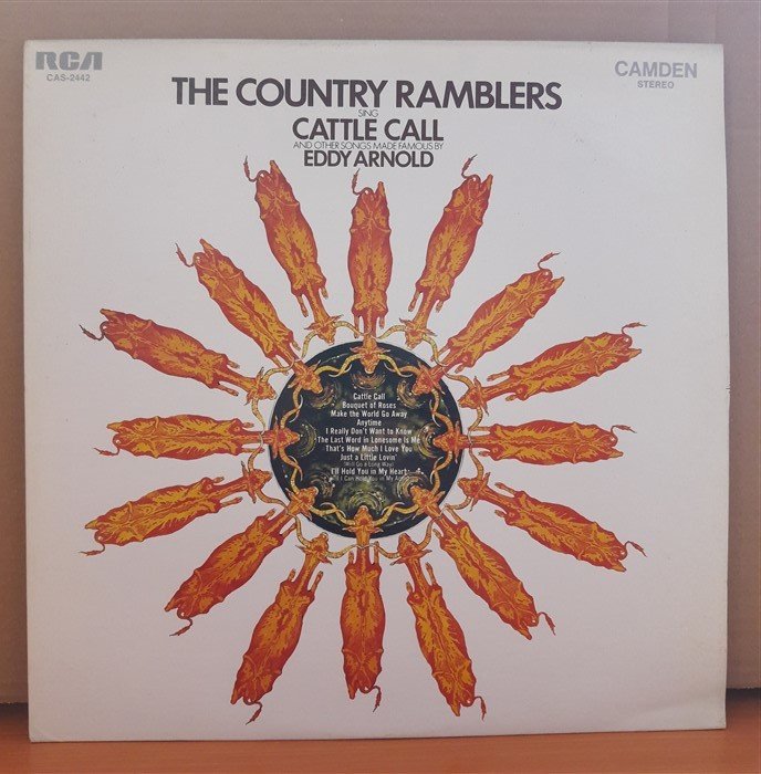 THE COUNTRY RAMBLERS SING CATTLE CALL (1970) - LP 2.EL PLAK