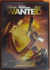 WANTED - JAMES McAVOY - MORGAN FREEMAN - ANGELINA JOLIE - DVD 2.EL