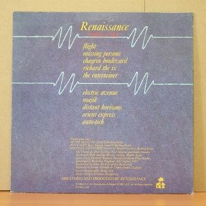 RENAISSANCE - TIME-LINE (1983) - LP 2.EL PLAK