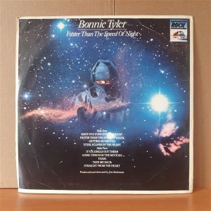 BONNIE TYLER - FASTER THAN THE SPEED OF LIGHT - LP YERLİ BASKI 2.EL PLAK
