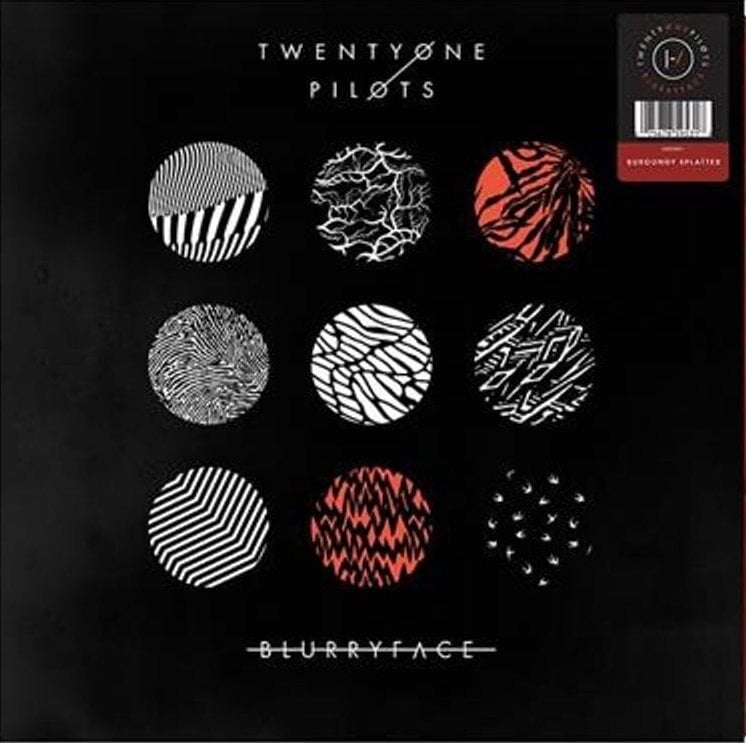 TWENTY ONE PILOTS - BLURRYFACE (2015) - 2LP BURGUNDY SPLATTER COLOURED EDITION SIFIR PLAK