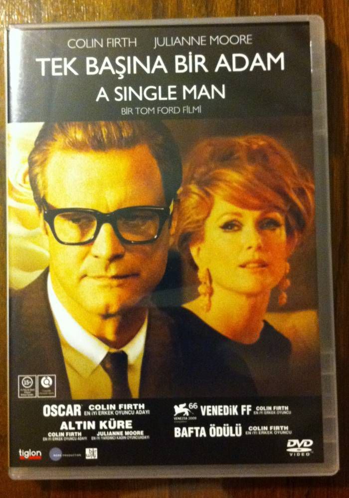 TEK BAŞINA BİR ADAM - A SINGLE MAN - COLIN FIRTH - JULIANNE MOORE - TOM FORD - DVD 2.EL