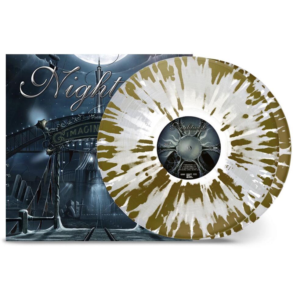 NIGHTWISH - IMAGINAERUM (2011) - 2LP 2024 CLEAR WHITE & GOLD COLOURED EDITION SIFIR PLAK