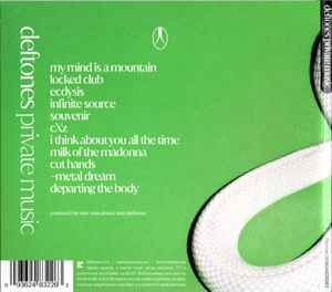 DEFTONES – PRIVATE MUSIC (2025) - CD GATEFOLD DIGISLEEVE AMBALAJINDA SIFIR