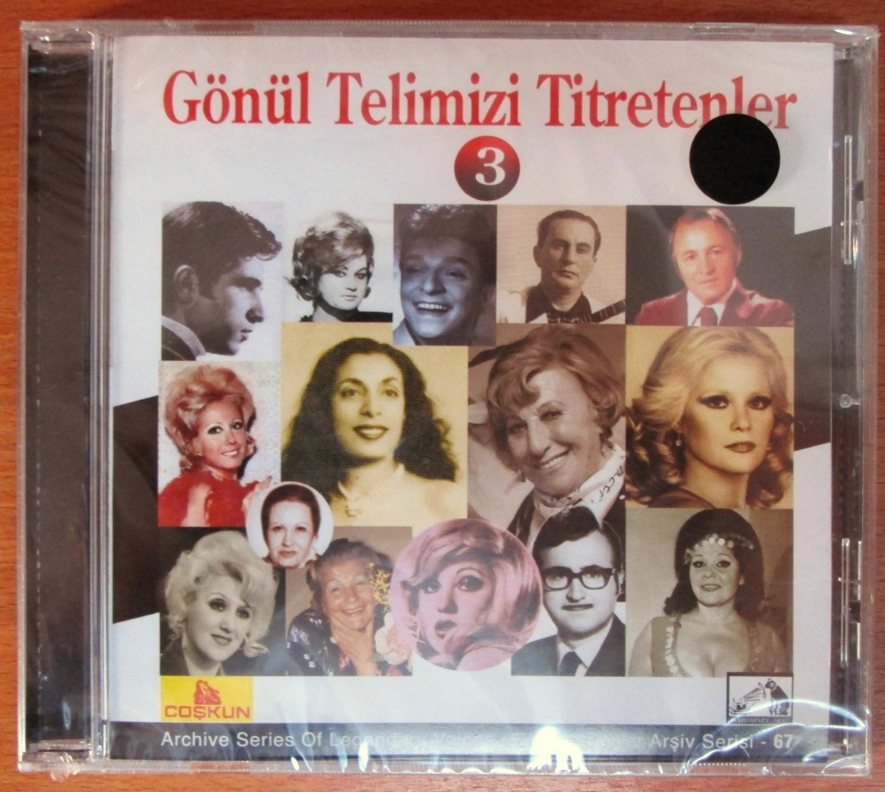 GÖNÜL TELİMİZİ TİTRETENLER VOL 3 - CD KARIŞIK TSM SIFIR