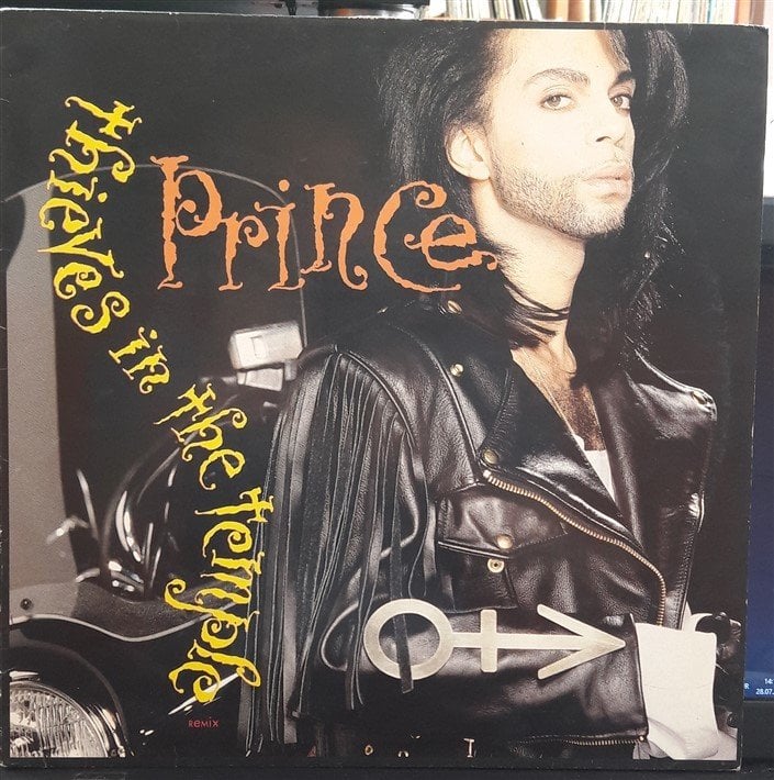 PRINCE - THIEVES IN THE TEMPLE (1990) - 12'' MAXI SINGLE VINYL PLAK 2.EL