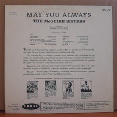 THE McGUIRE SISTERS - MAY YOU ALWAYS - LP 2.EL PLAK