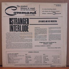 STRANGE INTERLUDE - LEW DAVIES AND HIS ORCHESTRA (1961) - LP 2.EL PLAK