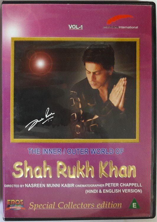 SHAH RUKH KHAN THE INNER / OUTER WORLD OF - HİNT KİŞİSEL GELİŞİM - DVD 2.EL TR ALTYAZI YOK