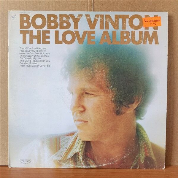 BOBBY VINTON – THE LOVE ALBUM (1971) - 2LP 2.EL PLAK