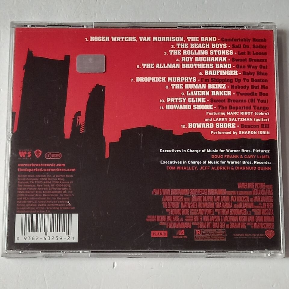THE DEPARTED / MUSIC FROM THE MOTION PICTURE - THE ROLLING STONES, ROGER WATERS, VAN MORRISON (2006) - CD 2.EL
