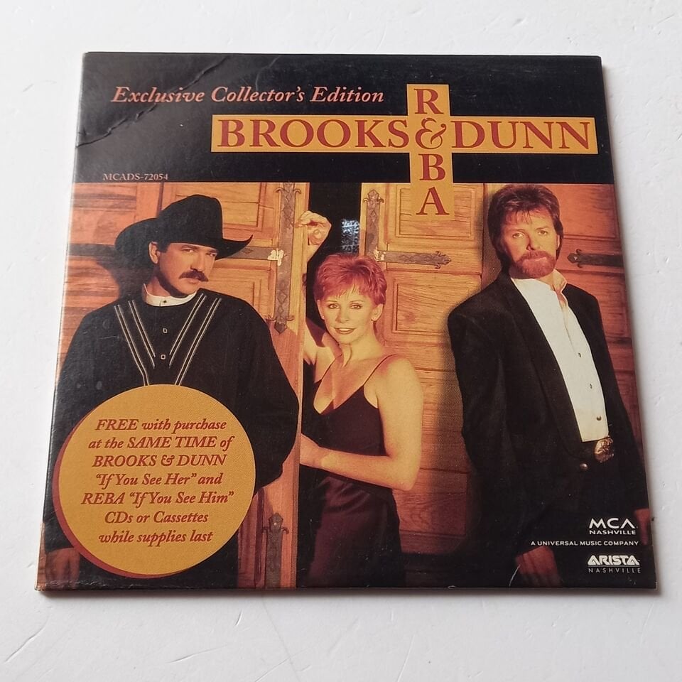 REBA & BROOKS & DUNN – EXCLUSIVE COLLECTOR\'S EDITION (1998) - PROMO CD 2.EL