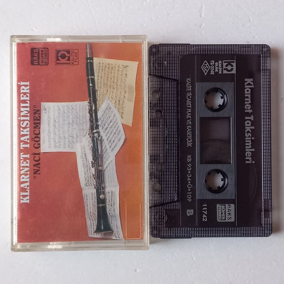 KLARNET TAKSİMLERİ - NACİ GÖCMEN (1993) - KASET 2.EL