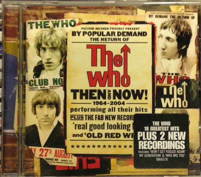 THE WHO THEN AND NOW 1964-2004 CD 2.EL